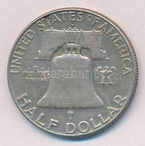 Amerikai Egyesült Államok 1962D 1/2$ Ag ... 