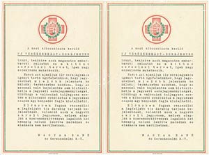 ~1930. A Magyar Bank és Kereskedelmi R.T. ... 