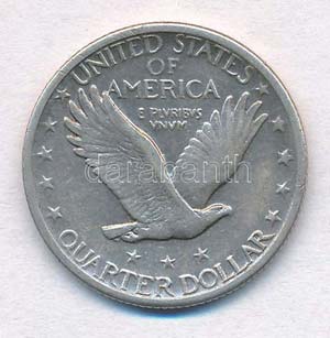 Amerikai Egyesült Államok 1918. 1/4$ Ag ... 