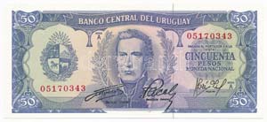 Uruguay 1967. 50P ... 