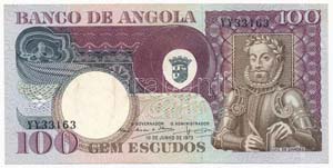 Angola 1973. 100E ... 