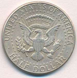Amerikai Egyesült Államok 1964. 1/2$ Ag ... 