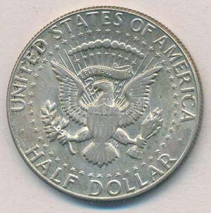 Amerikai Egyesült Államok 1969. 1/2$ Ag ... 