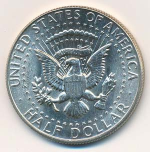 Amerikai Egyesült Államok 1968D 1/2$ Ag ... 
