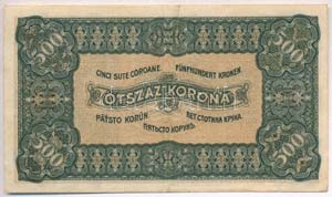 1923. 500K Magyar Pénzjegynyomda Rt. ... 