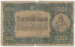 1923. 10.000K Orell ... 