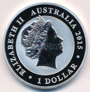 Ausztrália 2015. 1$ Ag Kookaburra ... 