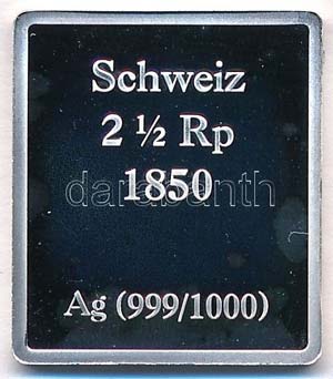Németország DN Svájc 1850. 2 1/2Rp ... 