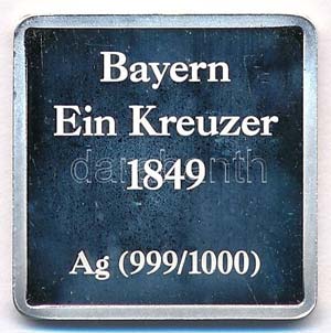 Németország DN Bayern Ein Kreuzer 1849 ... 