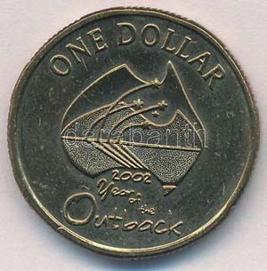Ausztrália 2002. 1$ ... 