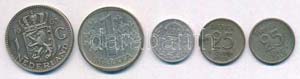 5db-os vegyes külföldi ezüstpénz tétel, ... 