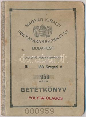 Szeged 1938. Magyar ... 