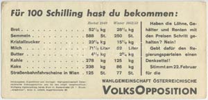 Ausztria 1953. 100Sch Volksopposition ... 