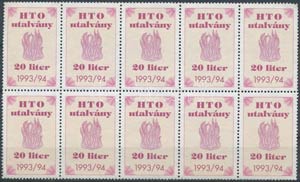 1993-1994. HTO (Háztartási Tüzelőolaj) ... 