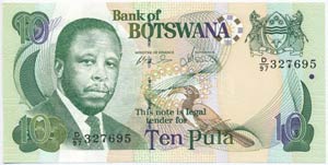 Botswana 2002. 10P ... 