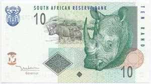 Dél-Afrika 1999. 10R ... 