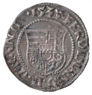 1535K- Denár Ag I. Ferdinánd ... 