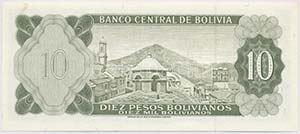 Bolívia 1962. 10P T:I
Bolivia 1962. 10 ... 