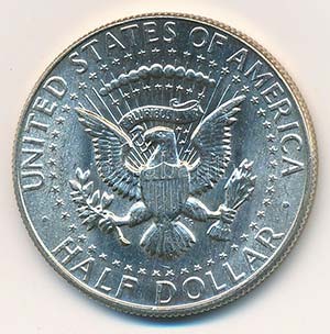 Amerikai Egyesült Államok 1968D 1/2$ Ag ... 