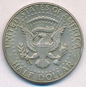 Amerikai Egyesült Államok 1964D 1/2$ Ag ... 