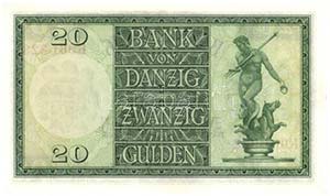 Danzig 1937. 20G T:I
Danzig 1937. 20 Gulden ... 
