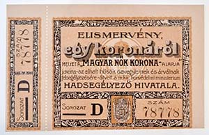 Budapest 1914-1919. Magyar Nők Korona ... 