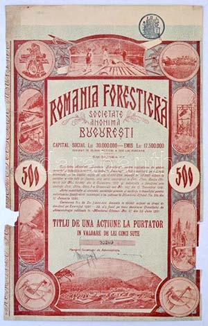Románia 1921. Romania ... 