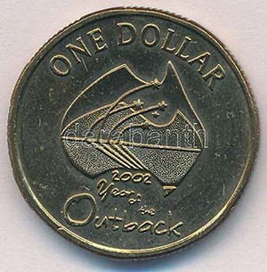 Ausztrália 2002. 1$ ... 