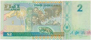 Fidzsi-szigetek 2000. 2$ y2k T:I 
Fiji ... 