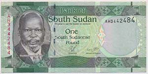 Dél-Szudán 2011. 1Ł ... 