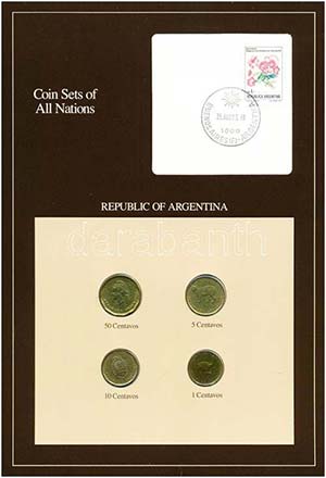 Argentina 1987. 1c-50c ... 