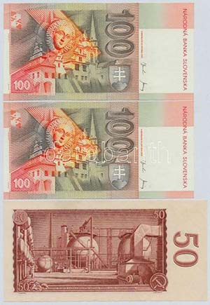 Csehszlovákia 1964. 50K + Szlovákia 2001. ... 