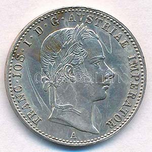 Ausztria 1858A 1/4Fl Ag ... 