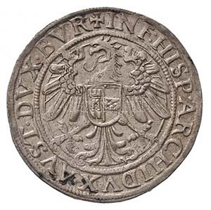 Ausztria ~1546-1555. 1/4 Tallér Ag I. ... 