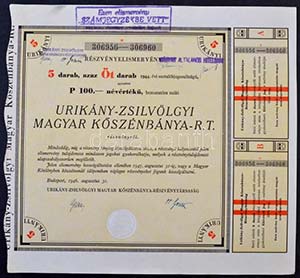 1946. Urikány-Zsilvölgyi magyar ... 