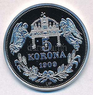DN Királyi koronák / 1909. 5K - Ferenc ... 