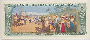 Costa Rica 1992. 5C T:I 
Costa Rica 1992. 5 ... 