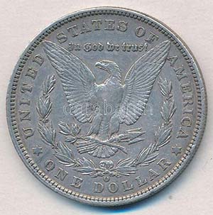 Amerikai Egyesült Államok 1901O 1$ Ag ... 