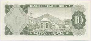 Bolívia 1962. 10P T:I
Bolivia 1962. 10 ... 