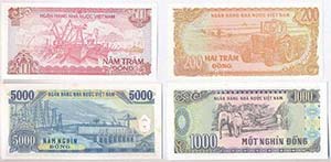 Vietnam 1987. 200D + 1988. 500D + 1988. ... 