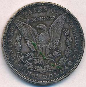 Amerikai Egyesült Államok 1889. 1$ Ag ... 