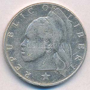 Libéria 1962. 1$ Ag ... 