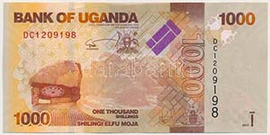 Uganda 2017. 1000Sh ... 