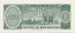 Bolívia 1984. 50.000P T:I
Bolivia 1984. ... 