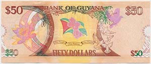 Guyana 2016. 50$ T:I
Guyana 2016. 50 Dollars ... 