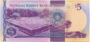 Tonga 2015. 5P T:I
Tonga 2015. 5 Paanga ... 