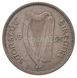 Írország 1933. 1Sh Ag T:2 R!
Ireland 1933. ... 