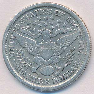Amerikai Egyesült Államok 1894S 1/4D Ag ... 