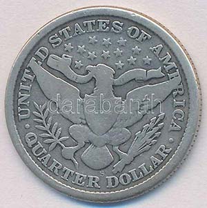 Amerikai Egyesült Államok 1899S 1/4D Ag ... 