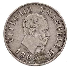 Olaszország 1866. 50c ... 